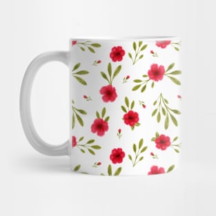 Watercolor Bloom Pattern Mug